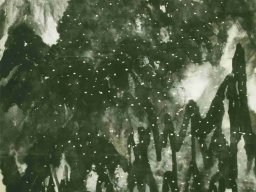 S025 夏雨墨---山外山 138x69cm 2004